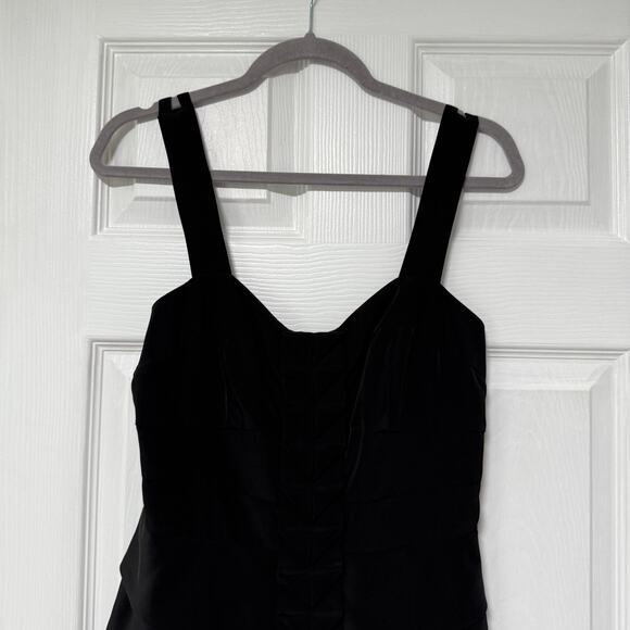 BCBGeneration Women's Black Tiered Layered Sleeveless Dress Size 4 - Picture 12 of 13